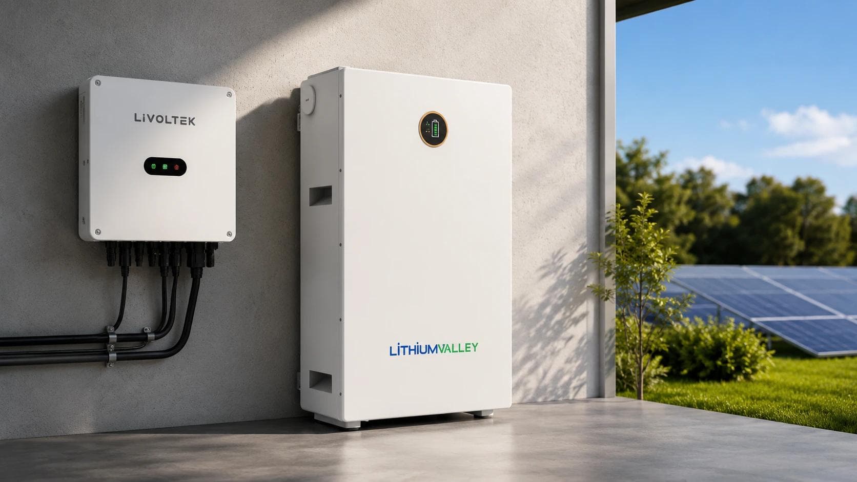 Bộ lưu trữ Lithium 15.12kWh 1 pha